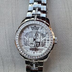 Mens Marc Ecko silver watch